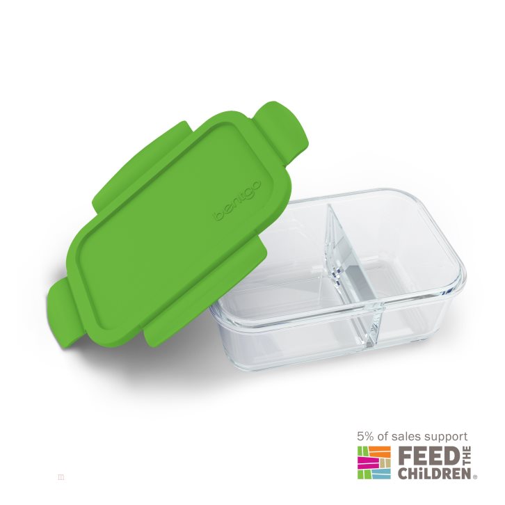 Green Bentgo Glass Adults Snack Container USA | 276305KWX