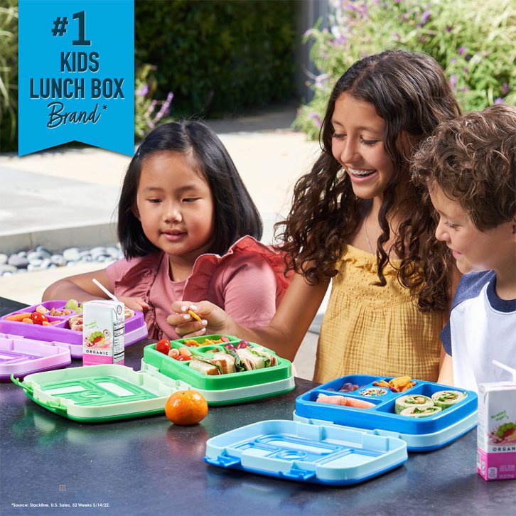 Green Bentgo Kids' Lunch Box USA | 876594QIJ