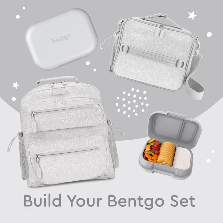 Grey Bentgo Chill (2-Pack) Kids' Lunch Box USA | 579861CTM