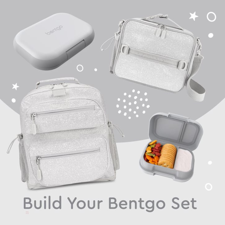 Grey Bentgo Chill Kids' Lunch Box USA | 108726RAZ