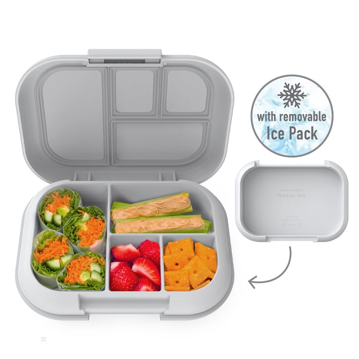 Grey Bentgo Chill Lunch Kids' Snack Box USA | 015649MRB