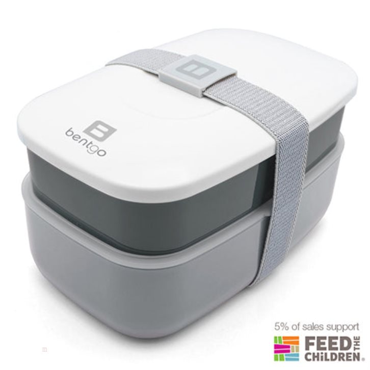 Grey Bentgo Classic Adults Lunch Box USA | 061845OZF