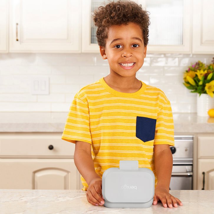 Grey Bentgo Kids' Snack Container USA | 260548MOU