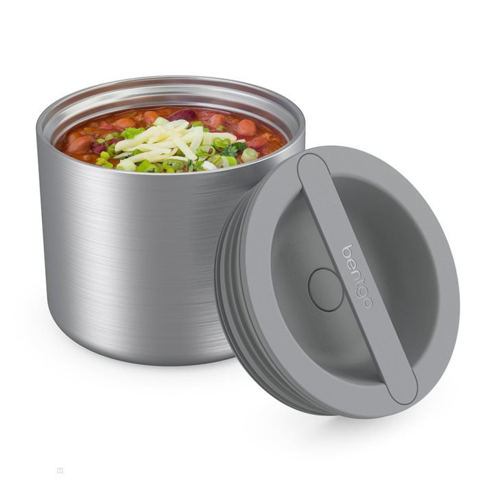 Grey Bentgo Stainless Steel Insulated Adults Food Containers USA | 158972JMQ