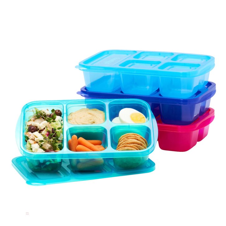 Jewel Brights Bentgo Easyboxes 5-Compartment 8-Piece Set Adults Food Containers USA | 420795TDH