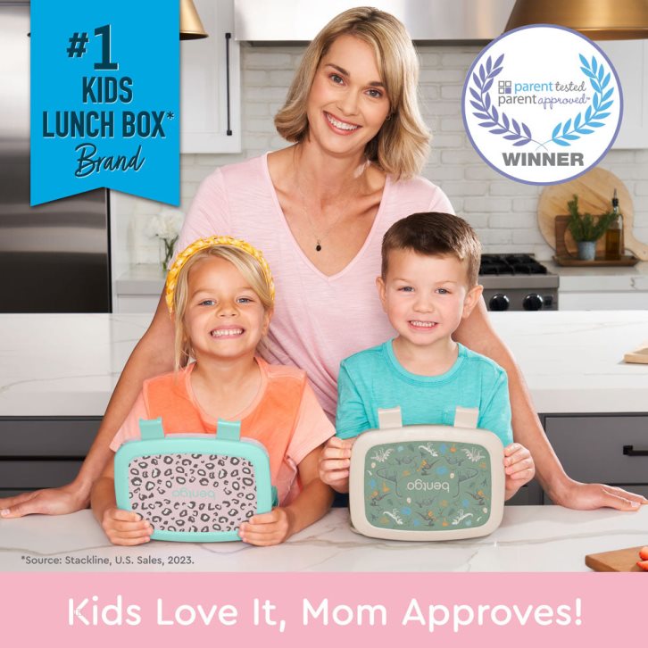 Leopard Bentgo Prints Kids' Lunch Box USA | 209738WQP