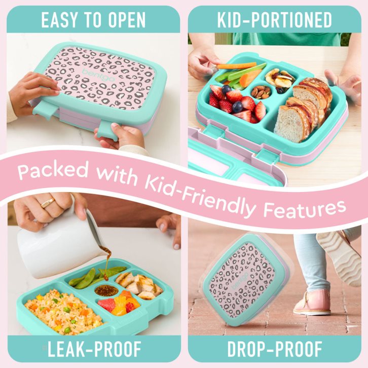 Leopard Bentgo Prints Kids' Lunch Box USA | 209738WQP