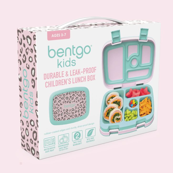 Leopard Bentgo Prints Kids' Lunch Box USA | 209738WQP