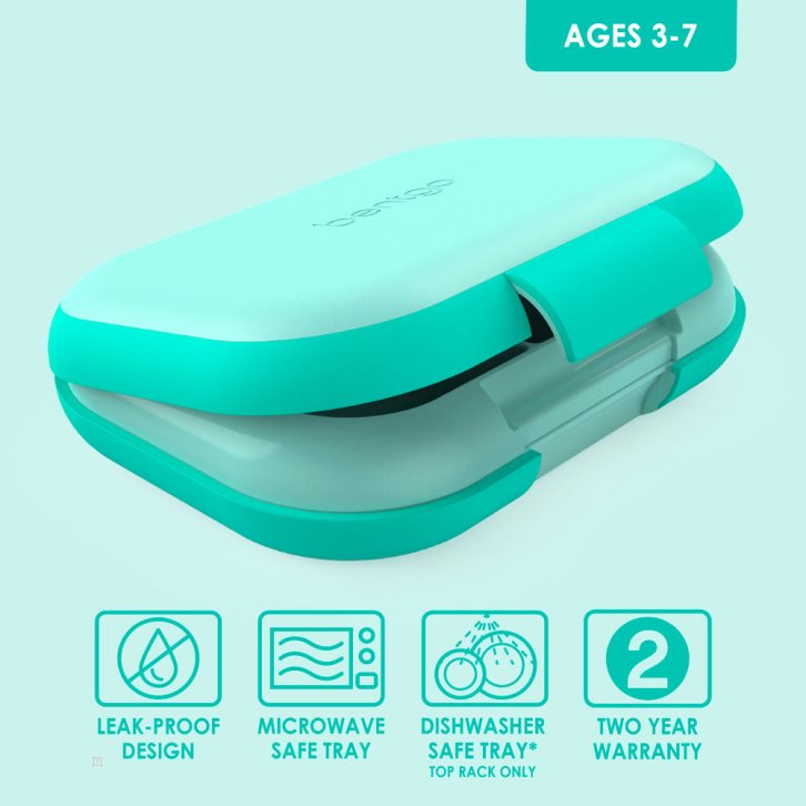 Light Turquoise Bentgo Chill Kids' Lunch Box USA | 586943JGV