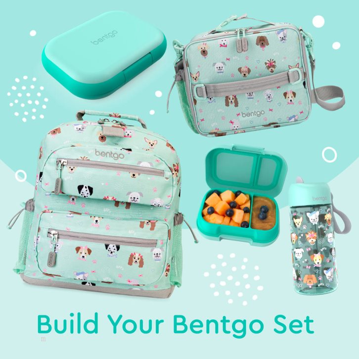 Light Turquoise Bentgo Chill Kids' Lunch Box USA | 586943JGV