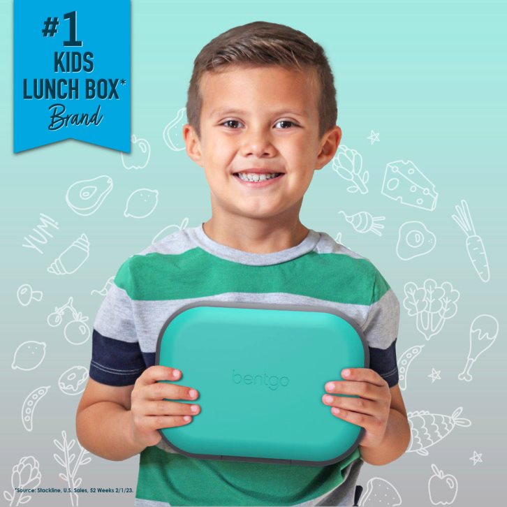 Light Turquoise Bentgo Chill Kids' Lunch Box USA | 374516APF