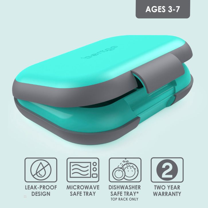 Light Turquoise Bentgo Chill Kids' Lunch Box USA | 374516APF