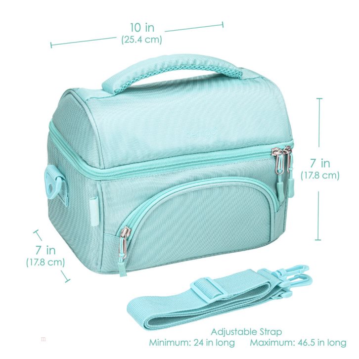 Light Turquoise Bentgo Deluxe Adults Lunch Bag USA | 596127PFB