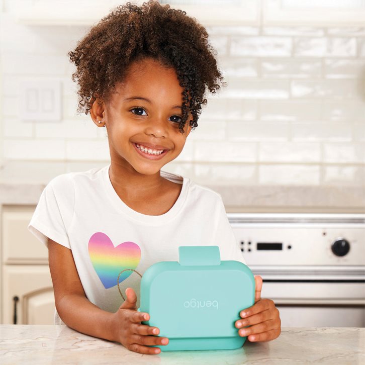 Light Turquoise Bentgo Kids' Snack Container USA | 689230CXN