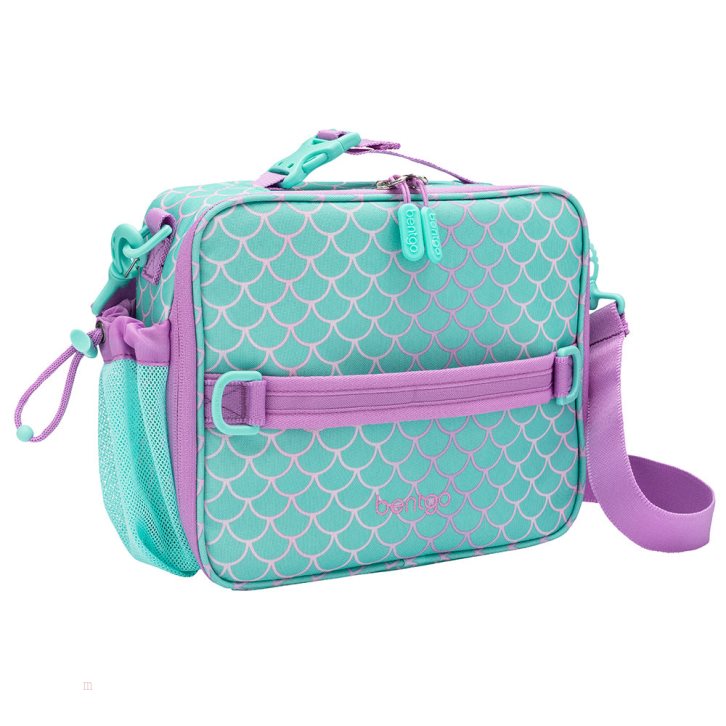 Mermaid Scales Bentgo Prints Kids\' Lunch Bag USA | 567281QJV