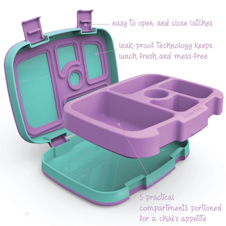 Mermaid Scales Bentgo Prints Kids' Lunch Box USA | 601247VUQ