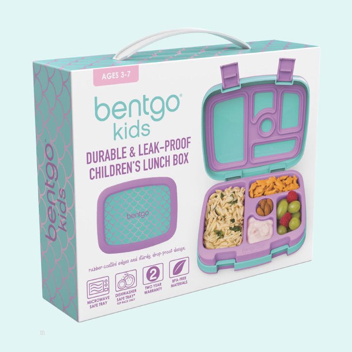 Mermaid Scales Bentgo Prints Kids' Lunch Box USA | 601247VUQ