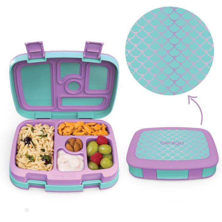 Mermaid Scales Bentgo Prints Kids\' Lunch Box USA | 601247VUQ