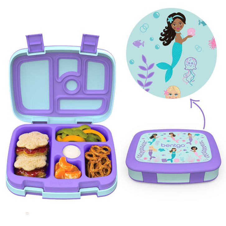 Mermaids in the Sea Bentgo Prints Kids' Lunch Box USA | 958421FOS