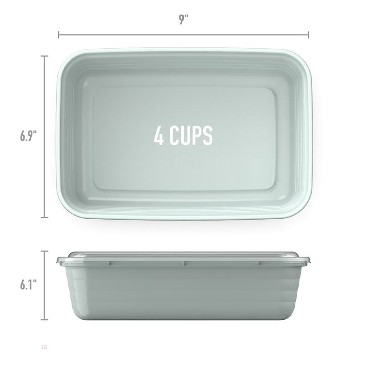 Mint Bentgo Prep 1-Compartment Adults Meal Prep Containers USA | 962814JOG