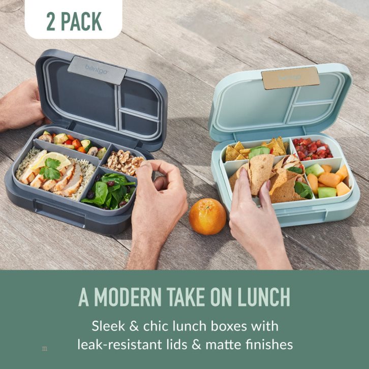 Mint Green Bentgo Modern (2 Pack) Adults Lunch Box USA | 695410JYB