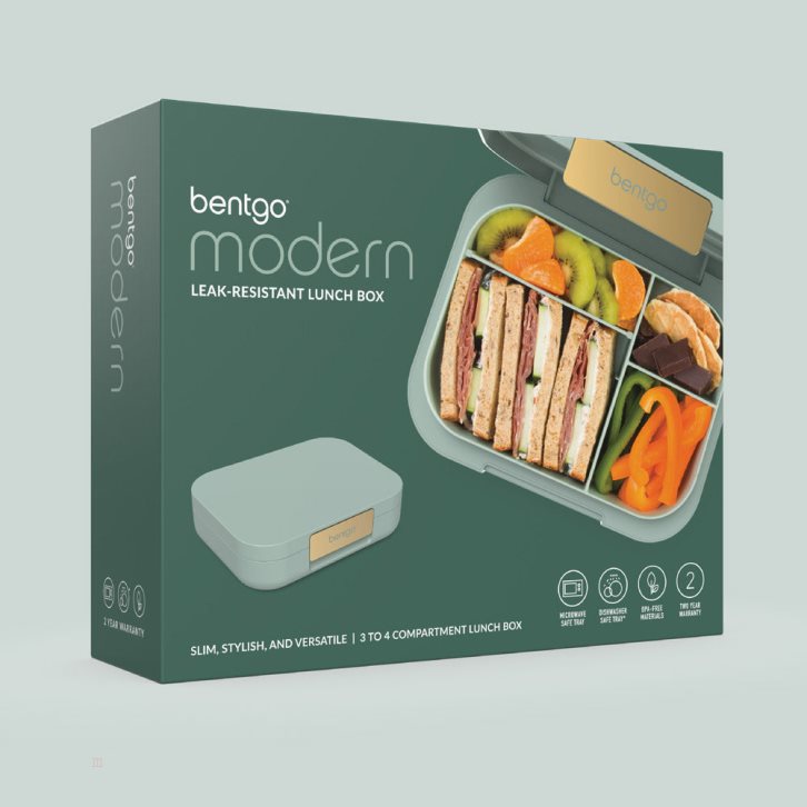 Mint Green Bentgo Modern Adults Lunch Box USA | 723890XHO