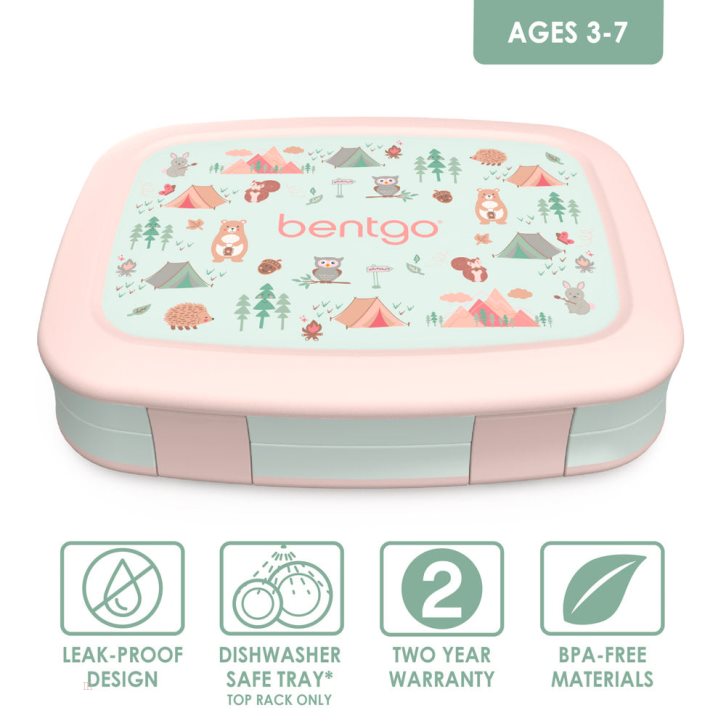 Nature Adventure Bentgo Prints Kids' Lunch Box USA | 652139OWS