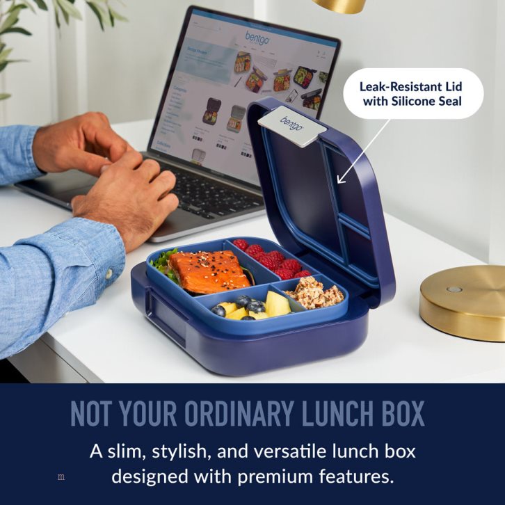 Navy Bentgo Modern Adults Lunch Box USA | 370629HGD