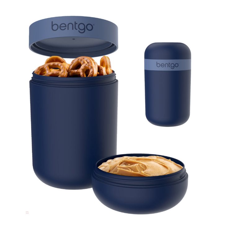 Navy Bentgo Snack Cup Adults Snack Container USA | 249056KJT