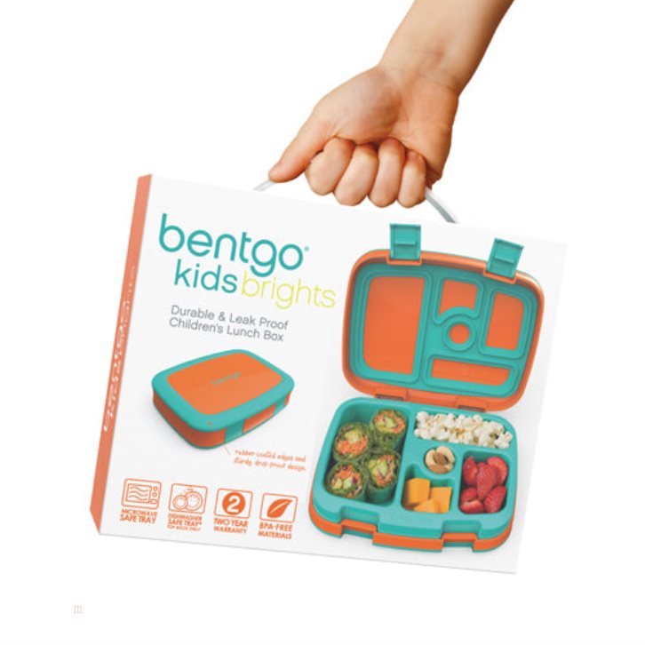 Orange Bentgo Kids' Lunch Box USA | 489120TLC