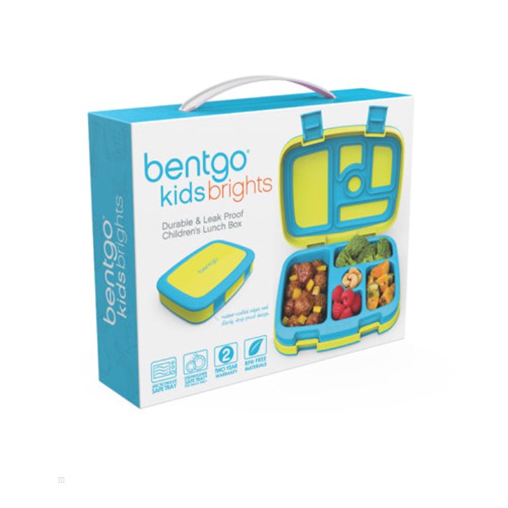 Orange Yellow Bentgo Kids' Lunch Box USA | 697504MSW