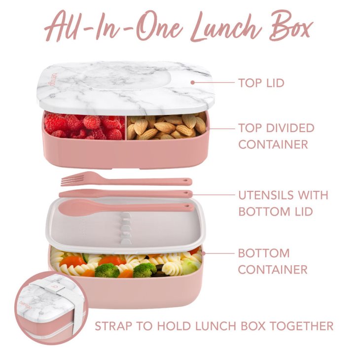 Pink Bentgo Classic Adults Lunch Box USA | 368107UNP