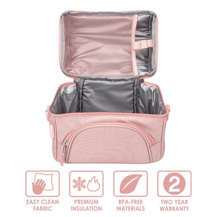 Pink Bentgo Deluxe Adults Lunch Bag USA | 126530DMX