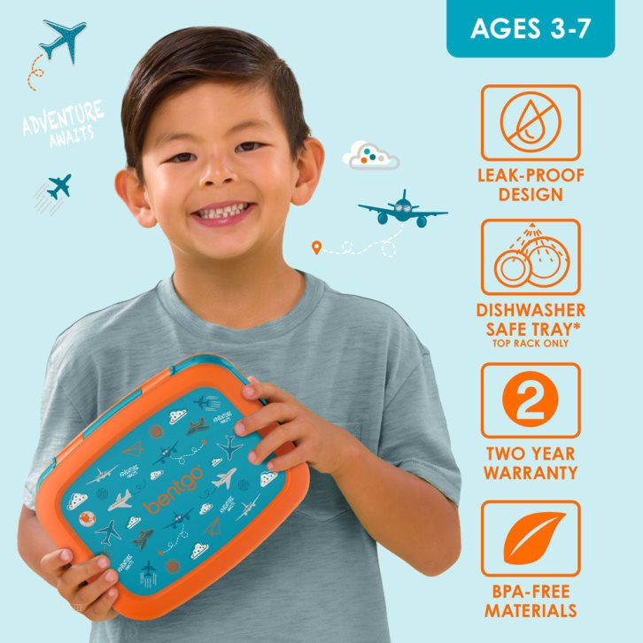 Planes Bentgo Prints Kids' Lunch Box USA | 013698MLA