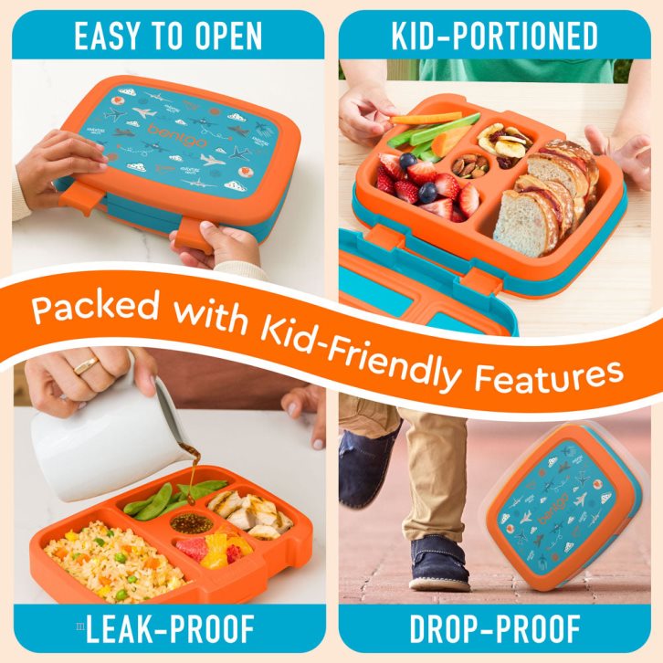 Planes Bentgo Prints Kids' Lunch Box USA | 013698MLA