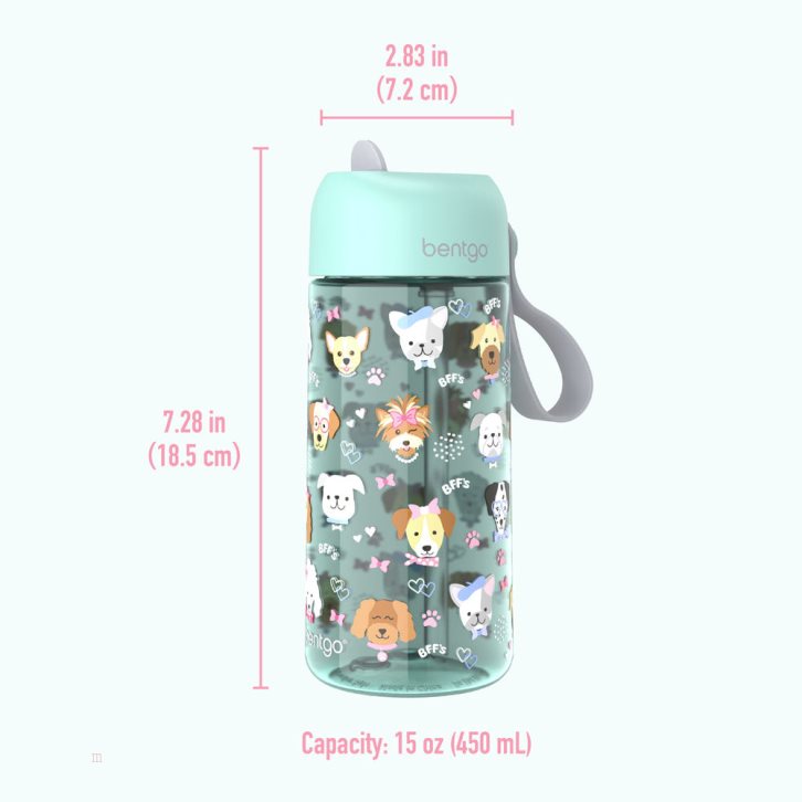 Puppy Love Bentgo Kids' Water Bottle USA | 954726UYN