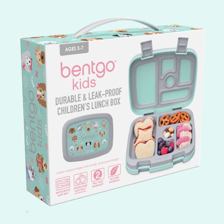 Puppy Love Bentgo Prints Kids' Lunch Box USA | 102596PBL