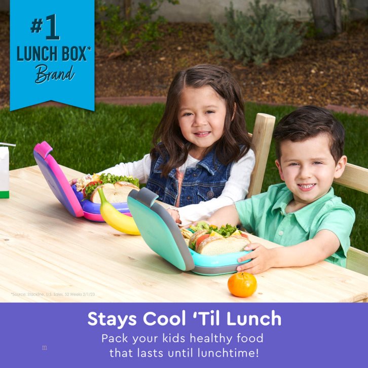 Purple Bentgo Chill Kids' Lunch Box USA | 140379YOD