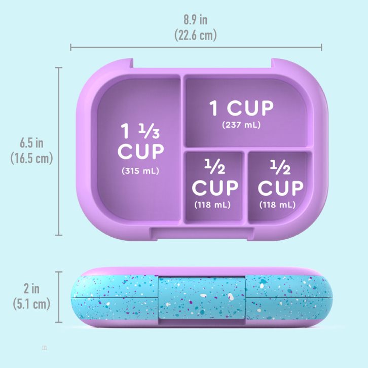 Purple Bentgo Chill Kids' Lunch Box USA | 706812KEP