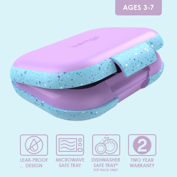 Purple Bentgo Chill Lunch Box & 2 Extra Trays with Lids Kids' Lunch Box USA | 253978TRI