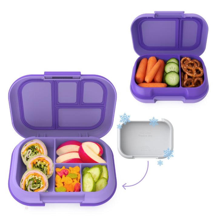 Purple Bentgo Chill Lunch Kids\' Snack Box USA | 065384KVO