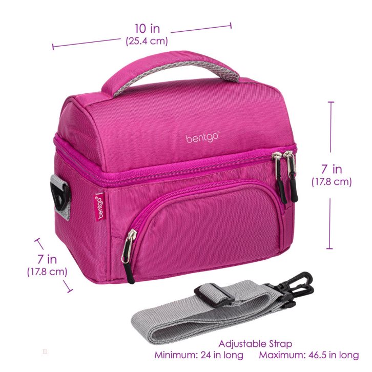 Purple Bentgo Deluxe Adults Lunch Bag USA | 091378LKT