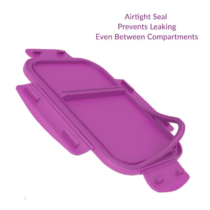 Purple Bentgo Glass Adults Snack Container USA | 571602VQJ