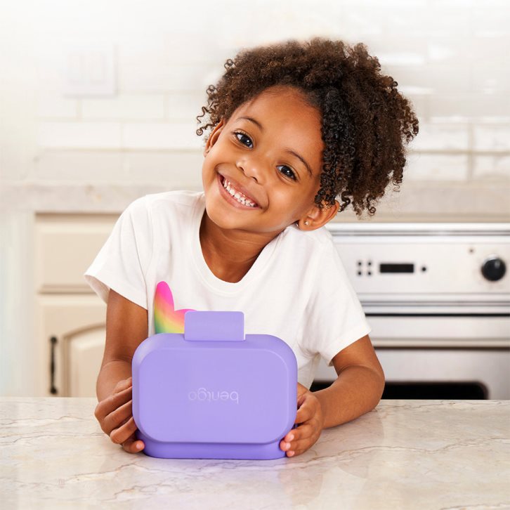 Purple Bentgo Kids' Snack Container USA | 806921YZC