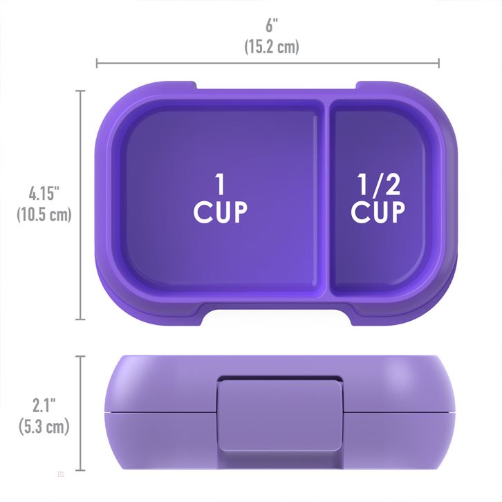 Purple Bentgo Kids' Snack Container USA | 806921YZC