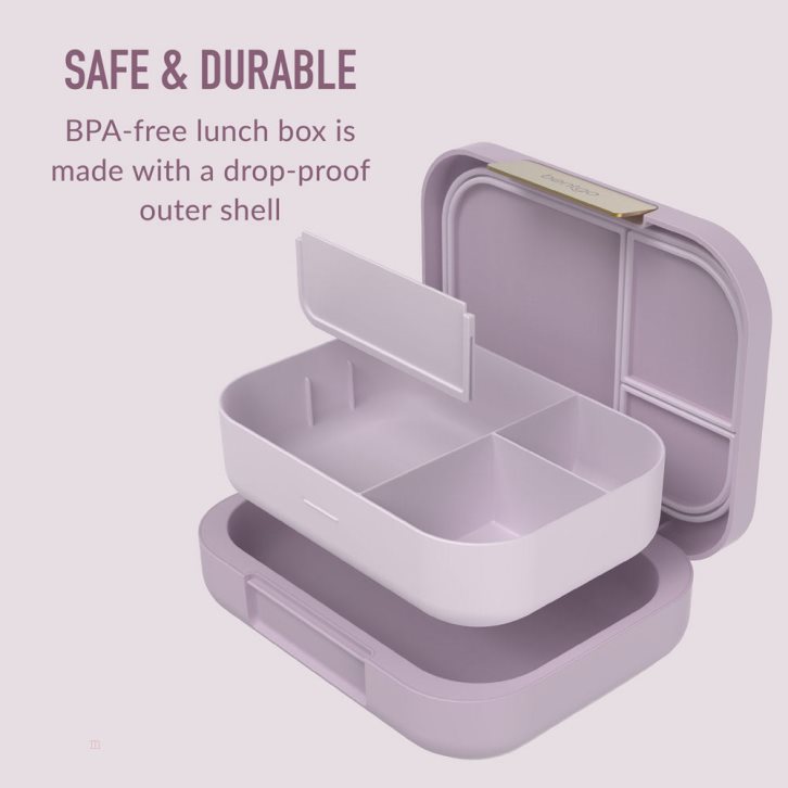 Purple Bentgo Modern (2 Pack) Adults Lunch Box USA | 394165LPV