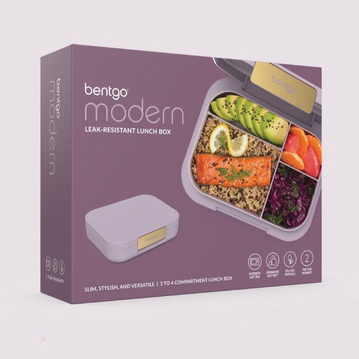 Purple Bentgo Modern Adults Lunch Box USA | 168920MTC