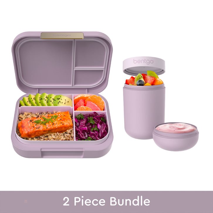 Purple Bentgo Modern Lunch Box & Snack Cup Adults Lunch Box USA | 629350PIS