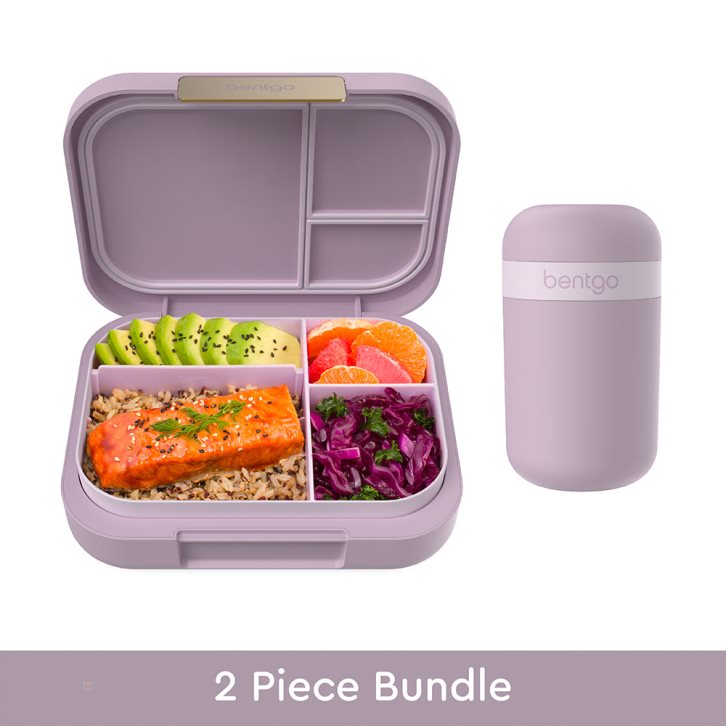 Purple Bentgo Modern Lunch Box & Snack Cup Adults Lunch Box USA | 629350PIS