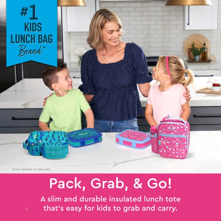 Rainbows & Butterflies Bentgo Insulated Lunch Tote Kids' Lunch Box USA | 920146BEO